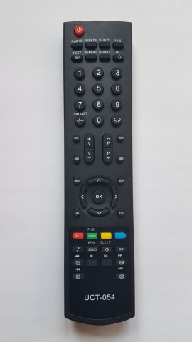 TV pultas Sharp UCT-054 (IR009 DigiHome, Orion, Telefunken , Finlux, AEG, Kemdo) universalus